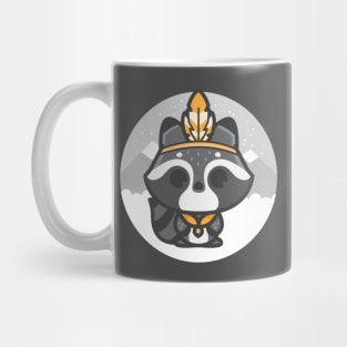 Woodland Scout Raccoon Mug